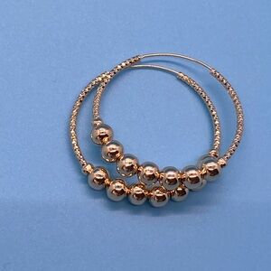 Elegant Gold Hoop Earrings